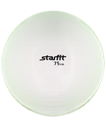 Мяч гимнастический Star Fit GB-105 прозрачный зеленый 75 см (антивзрыв) УТ-00009046