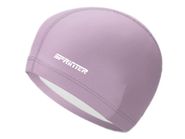 Шапочка для плавания комбинированная SPRINTER :PU-1117  (Серый) GETSPORT 06316