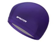 Шапочка для плавания комбинированная SPRINTER :PU-1117  (Тёмно-синий) GETSPORT 06316