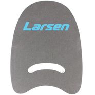 Доска для плавания AquaFitness Larsen YP-07 (цельный материал) графит/бирюз. Larsen 359137