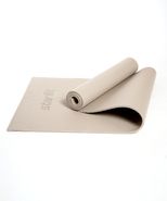 Коврик для йоги и фитнеса FM-101, PVC, 173x61x1 см, тепло-серый пастельный Starfit УТ-00018909