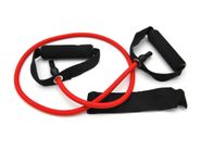 Эспандер латексная трубка с ручками (красный) 30LB (13,6 кг). :(WX-33): 07850