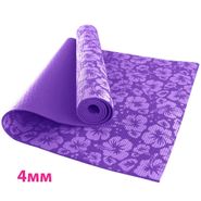 Коврик для йоги 4 мм 100% ЭКО ПВХ Фиолетовый HKEM113-04-PURPLE 10012391