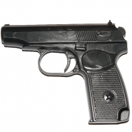 Пистолет тренировочный 2M (черный) (мягкий) 10014311
