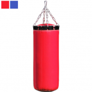 Мешок боксёрский MBP-26-50-10 диаметр 26 см высота 50 см вес 10г (с кольцом и цепью) 10015074
