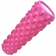 Ролик для йоги Sportex (розовый) 45х14 см ЭВА/АБС B33077 10015351