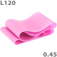 Эспандер ТПЕ лента для аэробики 120 см х 15 см х 0,45 мм. (розовый) 120см MTPL-120-45 10015688