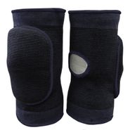 Наколенники волейбольные с дыркой (Черный/Черный) NK-403-L р. L 10016369