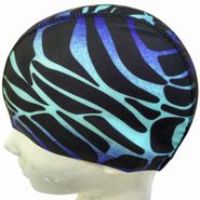 Шапочка для плавания взрослая полиэстер (сине/голубая) C33689 10016747