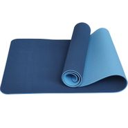 Коврик для йоги ТПЕ 183х61х0,6 см (синий/голубой) E33583 10017392