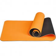 Коврик для йоги Sportex ТПЕ 183х61х0,6 см (оранжево/черный) E33581 10017395