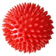 Мяч массажный Sportex (красный) твердый ПВХ 9 см C28759 10017732