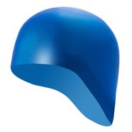 B31521-S Шапочка для плавания силиконовая одноцветная анатомическая (Синий) 10017987