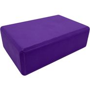 Йога блок полумягкий Sportex (фиолетовый) 223х150х76мм из вспененного ЭВА BE100-2 (A25569) 10018496