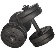 DBP-15 Гантельный набор разборный 2х7,5кг (пластик/цемент) 15кг DBP-15 10019058