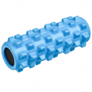Ролик для йоги Sportex полнотелый (голубой) 33х12 см ЭВА/ПВХ/АБС B33089 10019102