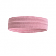 Повязка на голову Sportex с силиконом 4х24см (розовая) B34464-2 10019328