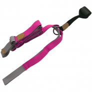 Эспандер для растяжки - йога лента Sportex Profi 3 м (розовый) B34480 10019379
