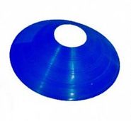 Конус фишка разметочный KRF-5 размер h-5см (синий), пластиковый 10019399