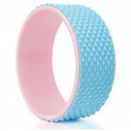Колесо для йоги массажное Sportex 31х12см 6 мм (розово/голубое) (D34473) FWH-100 10019424