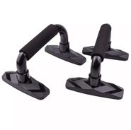 Упоры для отжимания Sportex с неопреновыми ручками пластиковые черный 56-907 D34488 10019546