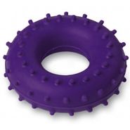 Эспандер кистевой Массажный, кольцо ЭРКМ - 40 кг (фиолетовый) 10019580