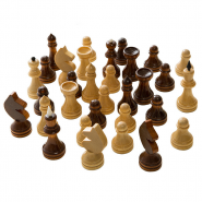 Фигуры шахматные Обиходные в пакете Ш-20 10019583