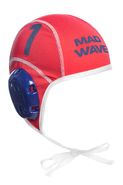 MAD WAVE Waterpolo caps Красный One size