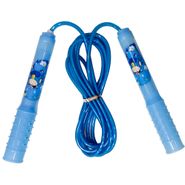 Скакалка ПВХ с пластиковыми ручками 2,8 м Sportex E32632-1 (синяя) 10019969
