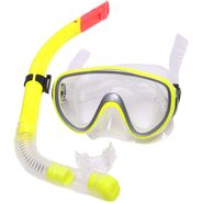 Набор для плавания взрослый маска+трубка E33110-3 (ПВХ) (желтый) 10019986