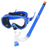 Набор для плавания детский маска+трубка E33114-1 (ПВХ) (синий) 10019993