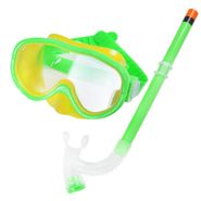 E33114-2 Набор для плавания детский маска+трубка (ПВХ) (зеленый) 10019994