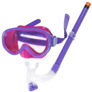 Набор для плавания детский маска+трубка E33114-4 (ПВХ) (фиолетовый) 10019996