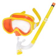 Набор для плавания детский маска+трубка E33114-5 (ПВХ) (желтый) 10019997