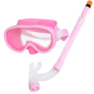 Набор для плавания детский маска+трубка E33114-6 (ПВХ) (розовый) 10019998