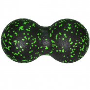 Мячик массажный двойной Getsport 8х16 см (зеленый) (E33006) MFS-103 10020044