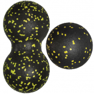 Набор массажных мячиков Getsport 8см + 8х16см (желтый) (E33008) MFS-105 10020056