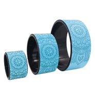 Комплект колес для йоги из 3-х штук (голубой) E41071 10020117