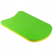 Доска для плавания с ручками 43х29 см (зелено/желтая) E32993 10020258