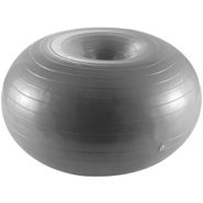 Мяч для фитнеса фитбол-пончик 60 см Sportex FBD-60-4 (серый) 10020341