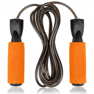 Скакалка Sportex трос в ПВХ оплетке с подшипником 3,05 м (оранжевый) (E33370) JJ-303 10020349
