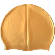 B31520-10 Шапочка для плавания силиконовая одноцветная (золотой) 10020474