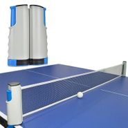 Сетка для настольного тенниса Sportex E33569 с авторегулировкой (серо/синяя) 10020725