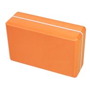 Йога блок полумягкий (оранжевый) 223х150х76 мм., из вспененного ЭВА E39131-16 10020966