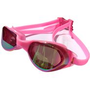 E33119-2 Очки для плавания взрослые зеркальные (розовые) 10021082
