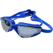 E38879-1 Очки для плавания взрослые зеркальные (синие) 10021084
