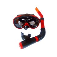 Набор для плавания юниорский маска+трубка (ПВХ) E39245-2 (красный) 10021108