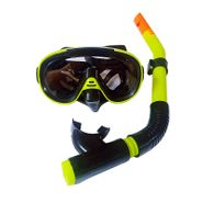 Набор для плавания юниорский маска+трубка (ПВХ) E39245-3 (желтый) 10021109
