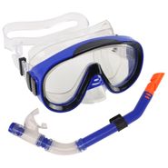 Набор для плавания юниорский маска+трубка (ПВХ) E39246-1 (синий) 10021111
