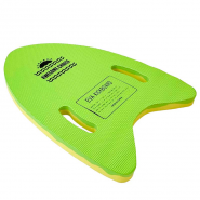 Доска для плавания с ручками 31х42 см (зелено/желтая) E32994 10021279